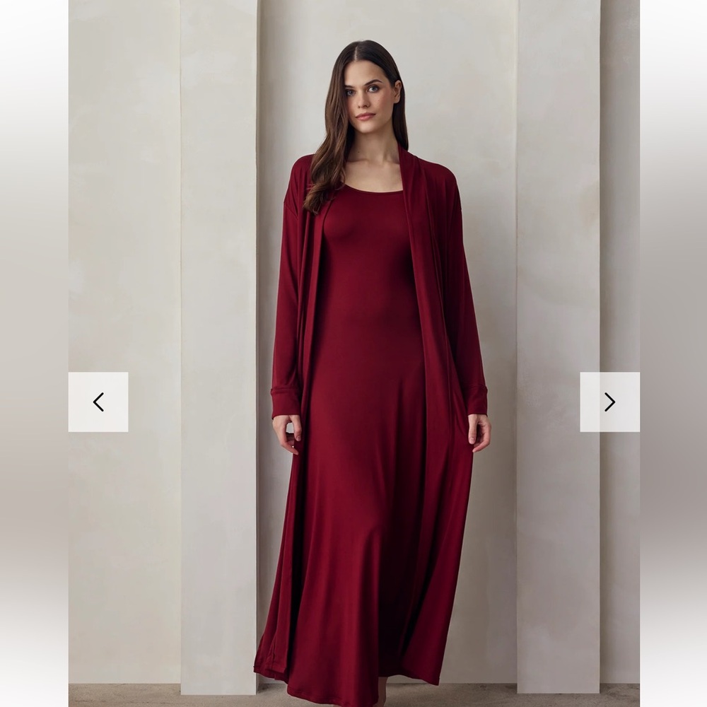 Jumpsuit cloud robe red ☁️ 🧈 soft